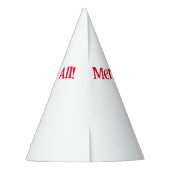 1950  dame kerstgroeten feesthoedjes (Achterkant)