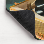 1950 draagbare platenspeler en muismat (Hoek)