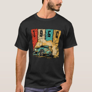 1950  drift-autowrak met drijvende kracht t-shirt