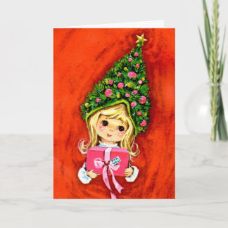 1950 Elf Kerst Kaart