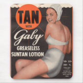 1950 Gaby Suntan Lotion and Muismat (Voorkant)
