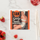 1950 Gaby Suntan Lotion and Servetten (Insitu)