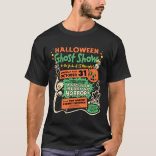 1950 Halloween Ghost Show T-shirt