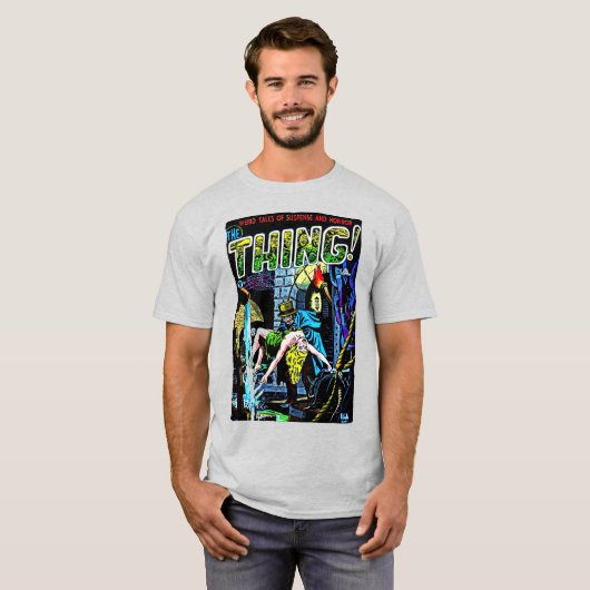 1950 'Het ding!' Horror Comics T-shirt (Voorkant volledig)