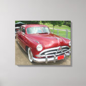 1950 Hudson Pacemaker Poster Canvas Afdruk (Voorkant)
