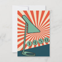 1950 Inspirerende Uitnodiging. en elegant