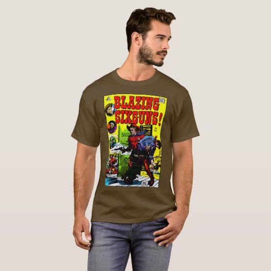 1950 is Blazing Six Guns! T-shirt (Voorkant volledig)