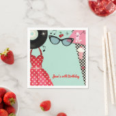 1950 is de  partij van de dress-naar-terug servet (Insitu)