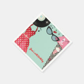 1950 is de  partij van de dress-naar-terug servet (Hoek)