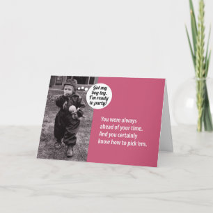 1950-jarige kaarthouder voor haar kaart