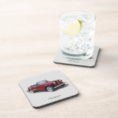 1950 Jeepster set van 6 onderzetters (Rechterzijde)