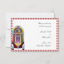 1950  Jukebox De datum opslaan Save The Date