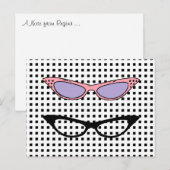 1950 Kat'-Oogbril Opmerking: kaart (Voorkant / Achterkant)