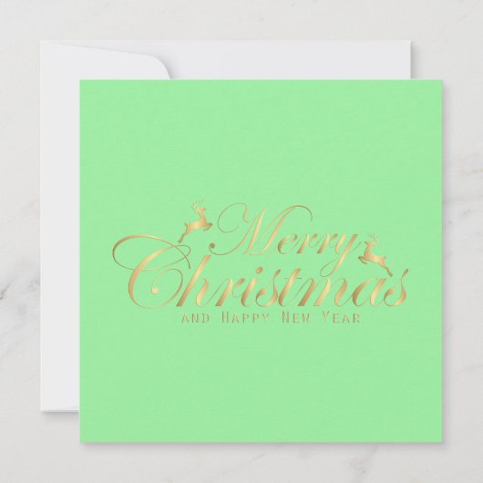 1950 Kerstman  dame Kaart (Achterkant)