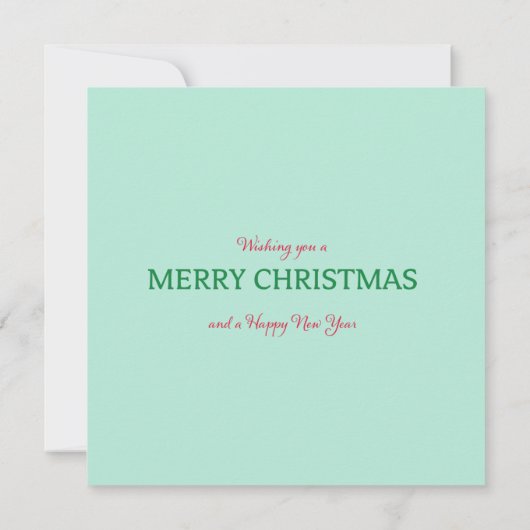 1950 Kerstman  dame Kaart (Achterkant)