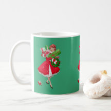 1950 Kerstman  dame
