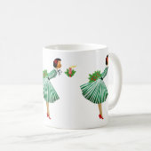 1950 Kerstman  dame Koffiemok (Voorkant rechts)