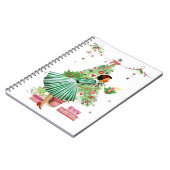 1950 Kerstman  dame Notitieboek (Linkerzijde)