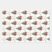 1950  kerstwinkels inpakpapier vel (Voorkant 2)