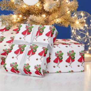 1950  kerstwinkels voor kerstcadeautjes cadeaupapier