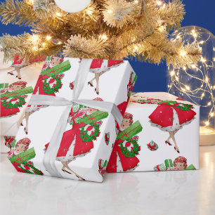 1950 kerstwinkels voor kerstcadeautjes cadeaupapier