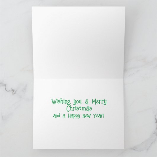 1950  kerstwinkels voor kerstcadeautjes kaart (Binnen)