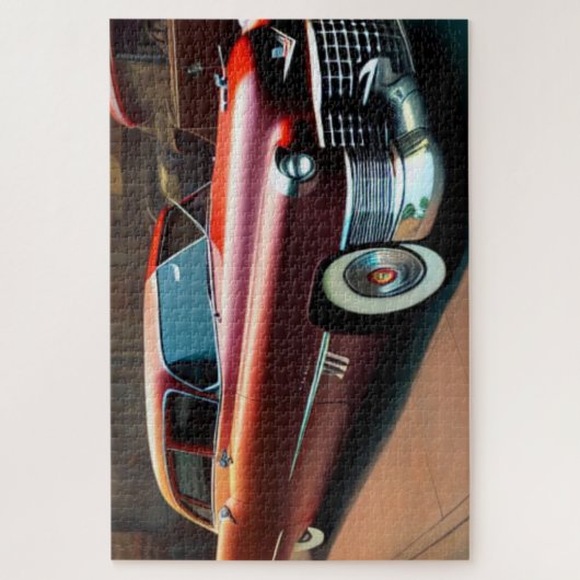 1950 Klassieke autopuzzel Legpuzzel (Verticaal)