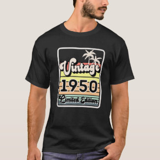  1950 Limited Edition 72nd Birthday Gift Me T-shirt