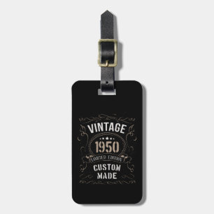 1950 Limited Edition Custom made Bagagelabel