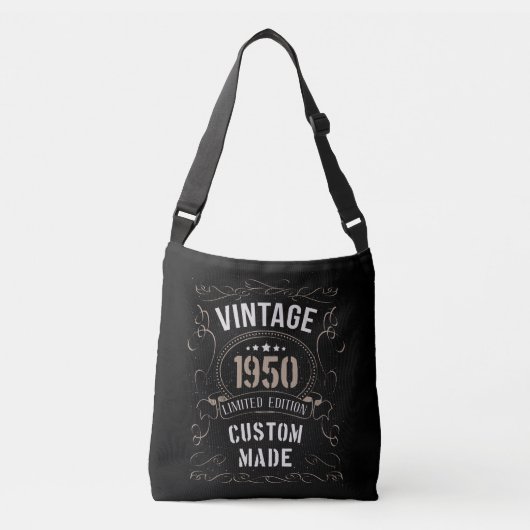  1950 Limited Edition Custom made Crossbody Tas (Voorkant)