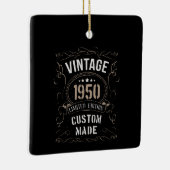  1950 Limited Edition Custom made Keramisch Ornament (Rechts)