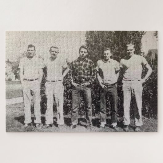 1950 Mannen puzzel (Horizontaal)