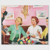 1950 Middagthee Cadeaupapier (Vlak)