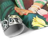 1950 Middagthee Cadeaupapier (Rol Hoek)