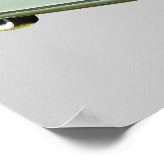 1950 Nash Ambassadeur Antiek auto Poster (Hoek)