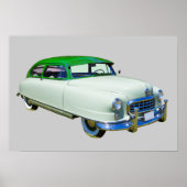 1950 Nash Ambassadeur Antiek auto Poster (Voorkant)