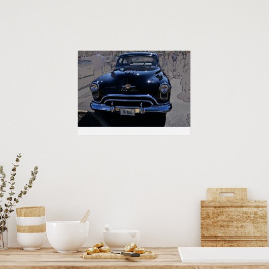 1950 Oldsmobile Poster (Keuken)