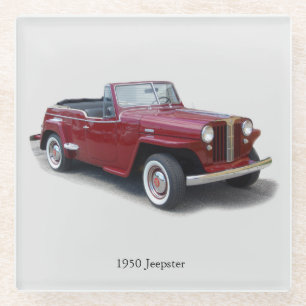 1950 onderzetter van joodglazen