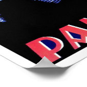 1950 Panhard Le Mans raceadvertentie Poster (Hoek)