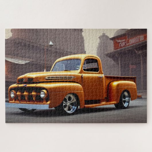 1950 Pickup Truck classic car Jigzaag Puzzle Legpuzzel (Horizontaal)