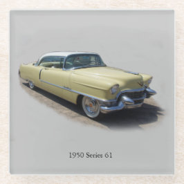 1950 reeks 61 onderzetter van glas glazen onderzetter