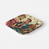 1950  Rock and Roll Comics Papieren Bordje (Gebogen)