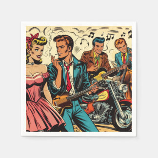 1950 Rock and Roll Comics Servet