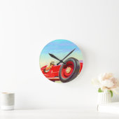 1950 rode racewagen ronde klok (Huis)