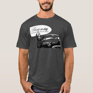 1950 SCHOONHEID OP PLICHT Buick ad TShirt