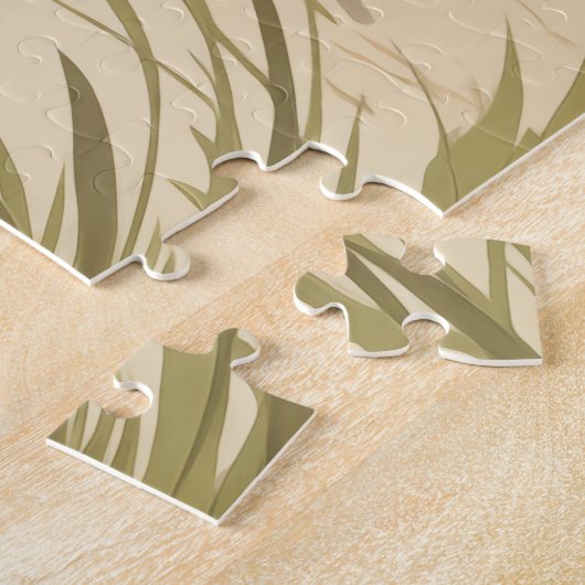 1950 Strandmeisje Legpuzzel (Zijkant)