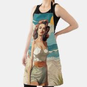 1950 Strandmeisje Schort (Insitu)