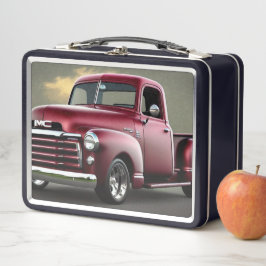 1950 Truck Metal Lunch Box
