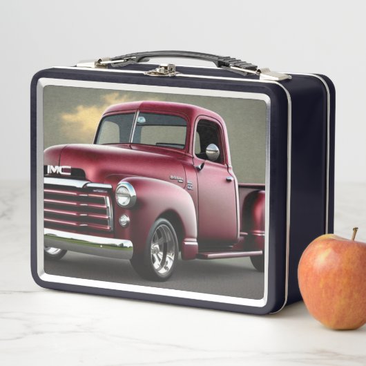 1950 Truck Metal Lunch Box (In situ)