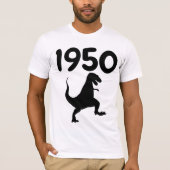 1950 VERJAARDAG T-shirts (Voorkant)